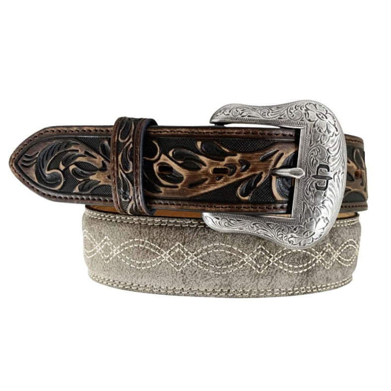 Stetson Tooled Leather Belt 9921500